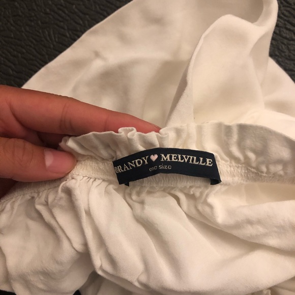 Brandy off the shoulder top OS - Picture 2 of 2